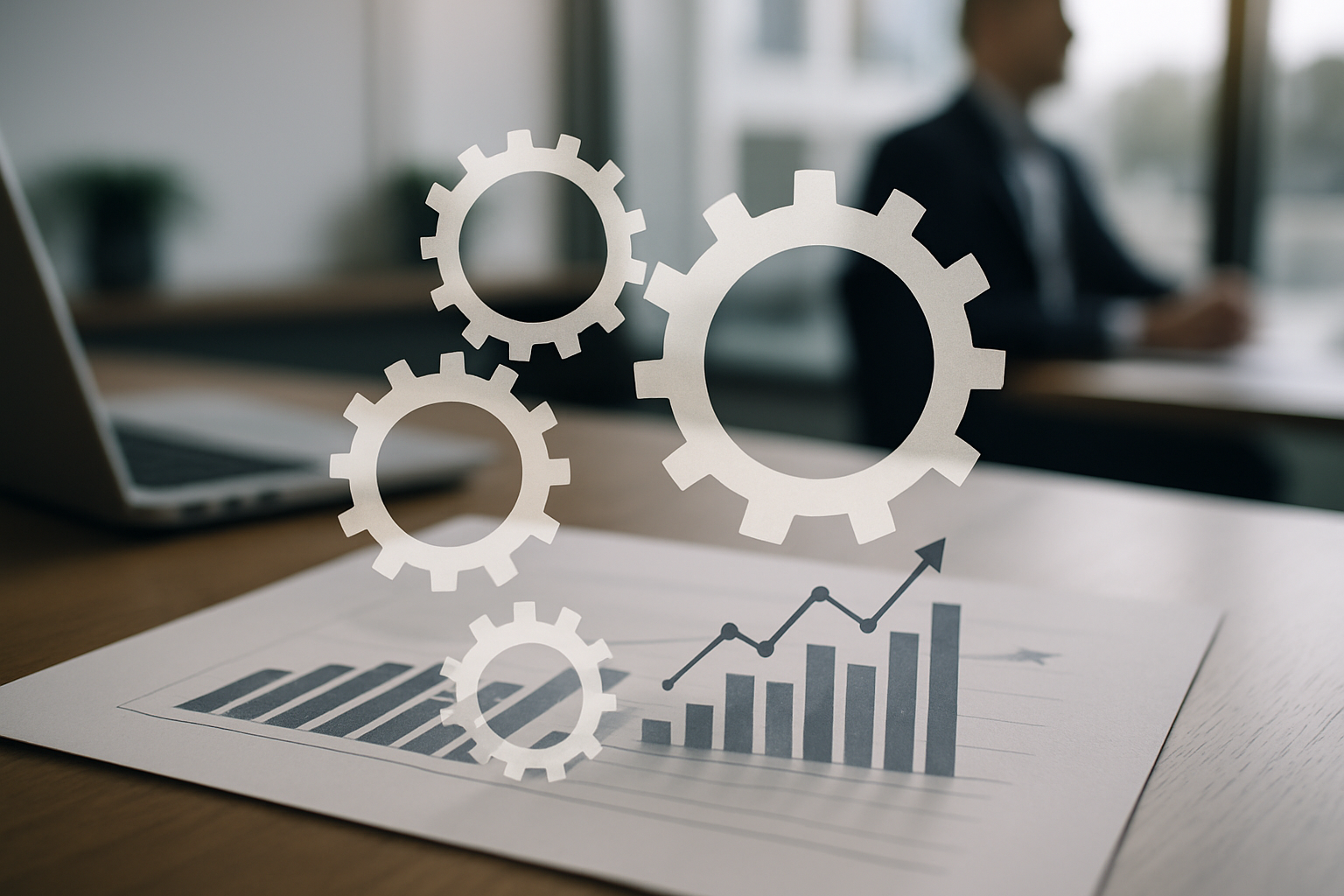 Rappresentazione concettuale di innovazione e competitività nelle aziende moderne