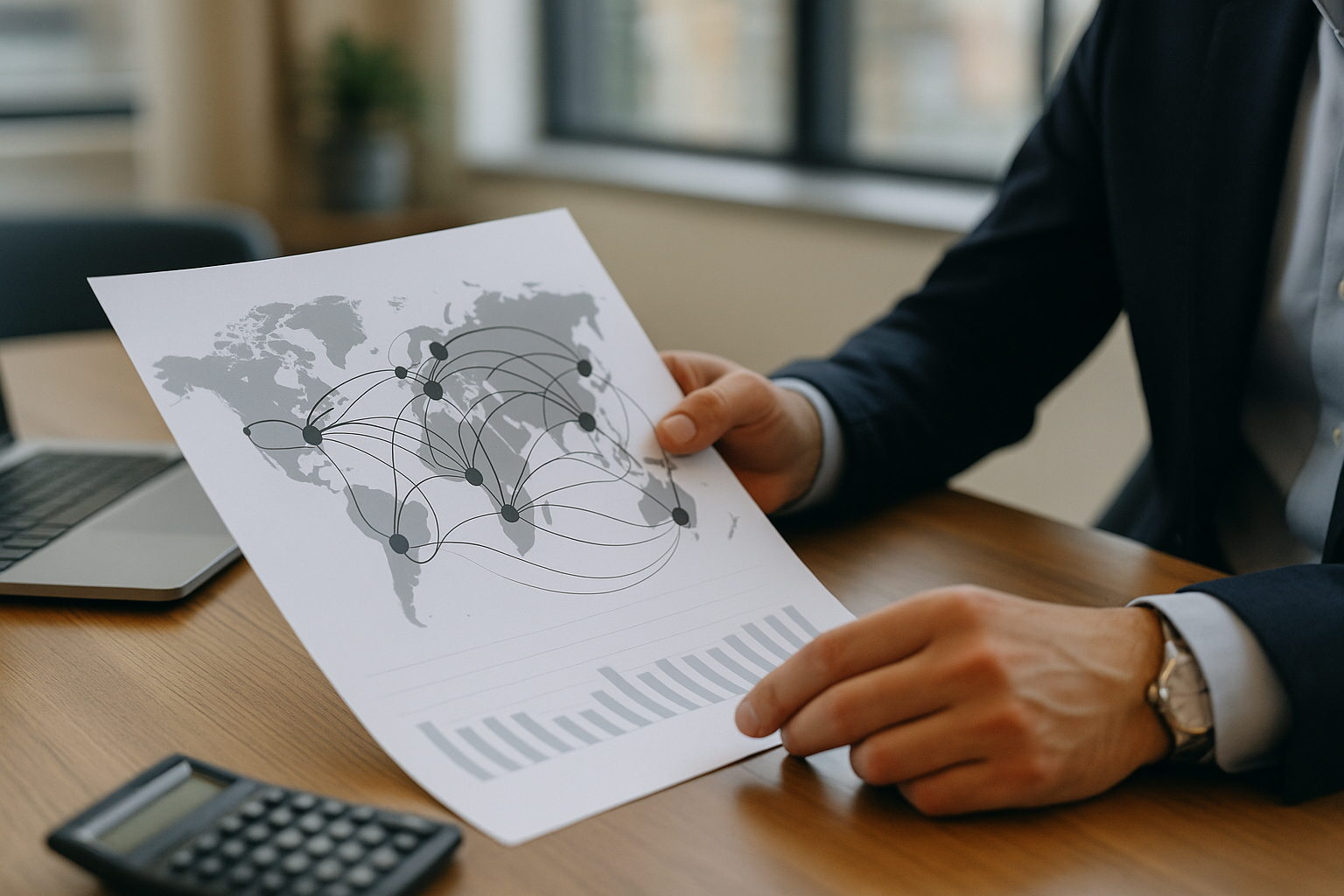 Schema concettuale delle nuove dinamiche nei mercati globali per le imprese