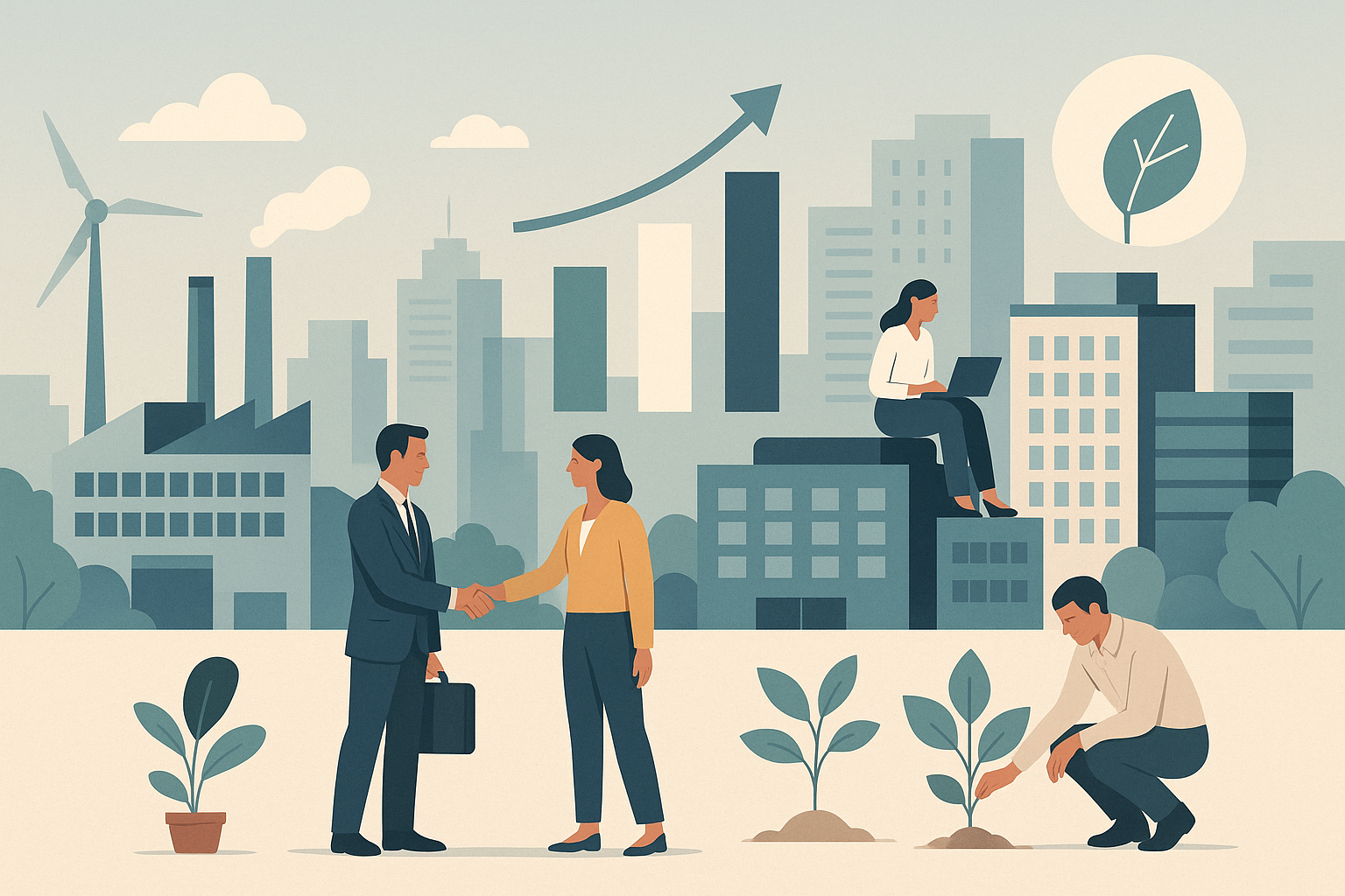 Imprese e comunità in un contesto urbano che rappresenta cambiamenti economici e sociali